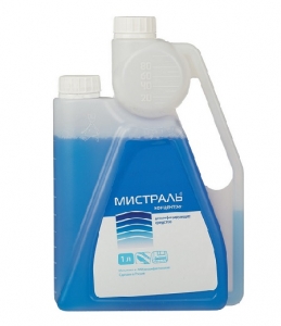Мистраль, моюще-дезинфицирующий концентрат, 1 л