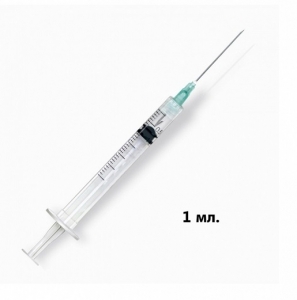 Шприц ИНСУЛИНОВЫЙ VOGT MEDICAL U 100 29G (0,33х13 мм) 1 мл