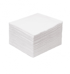 Салфетка  одноразовая, белая, спанлейс, 7x7, 100 шт 