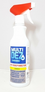 MULTI DEZ Тефлекс для поверхности ЛИМОН, 1л