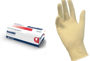 Перчатки DentaMAX ЛАТЕКСНЫЕ М 50 пар