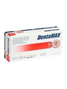 Перчатки DentaMAX латексные XS 50 пар