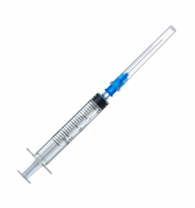 Шприц трехкомпонентный SMD, 23G (0,6х32 мм), 2 мл