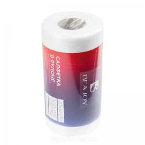 Салфетка 20*30см в рулоне BEAJOY, Стандарт белый спанлейс, 100шт