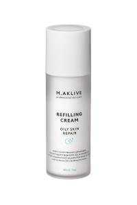 Крем легкий напитывающий восстановление кожи склонной к жирности REFILLING CREAM, 30мл