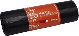 Пакеты для мусора особо прочные 160л, 10шт