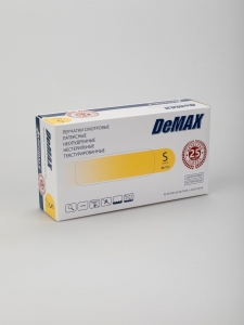 Перчатки DeMAX ЛАТЕКСНЫЕ М 50 пар