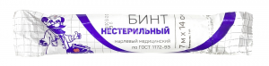 Бинт марлевый НЕСТЕРИЛЬНЫЙ, ЛЕЙКО, 36г/м2, 7*14